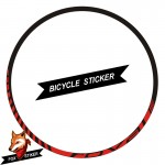 Mountain Bicycle Wheels MTB Rim Decal Stickers for ROVAI Hollow Design 26er 27.5er 29er